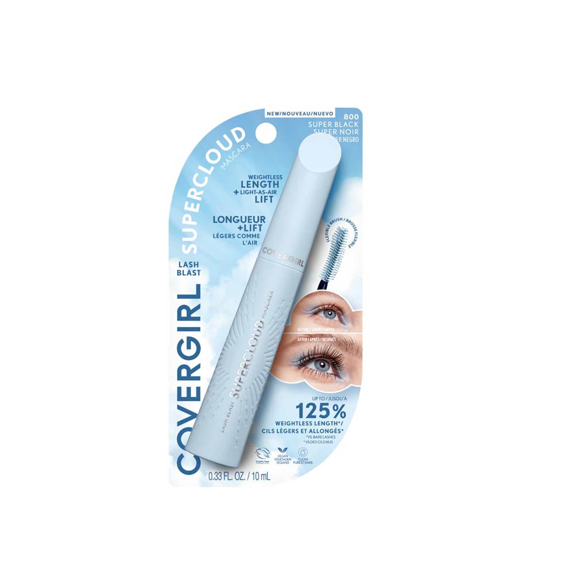 Lash Blast Supercloud Mascara Front Package