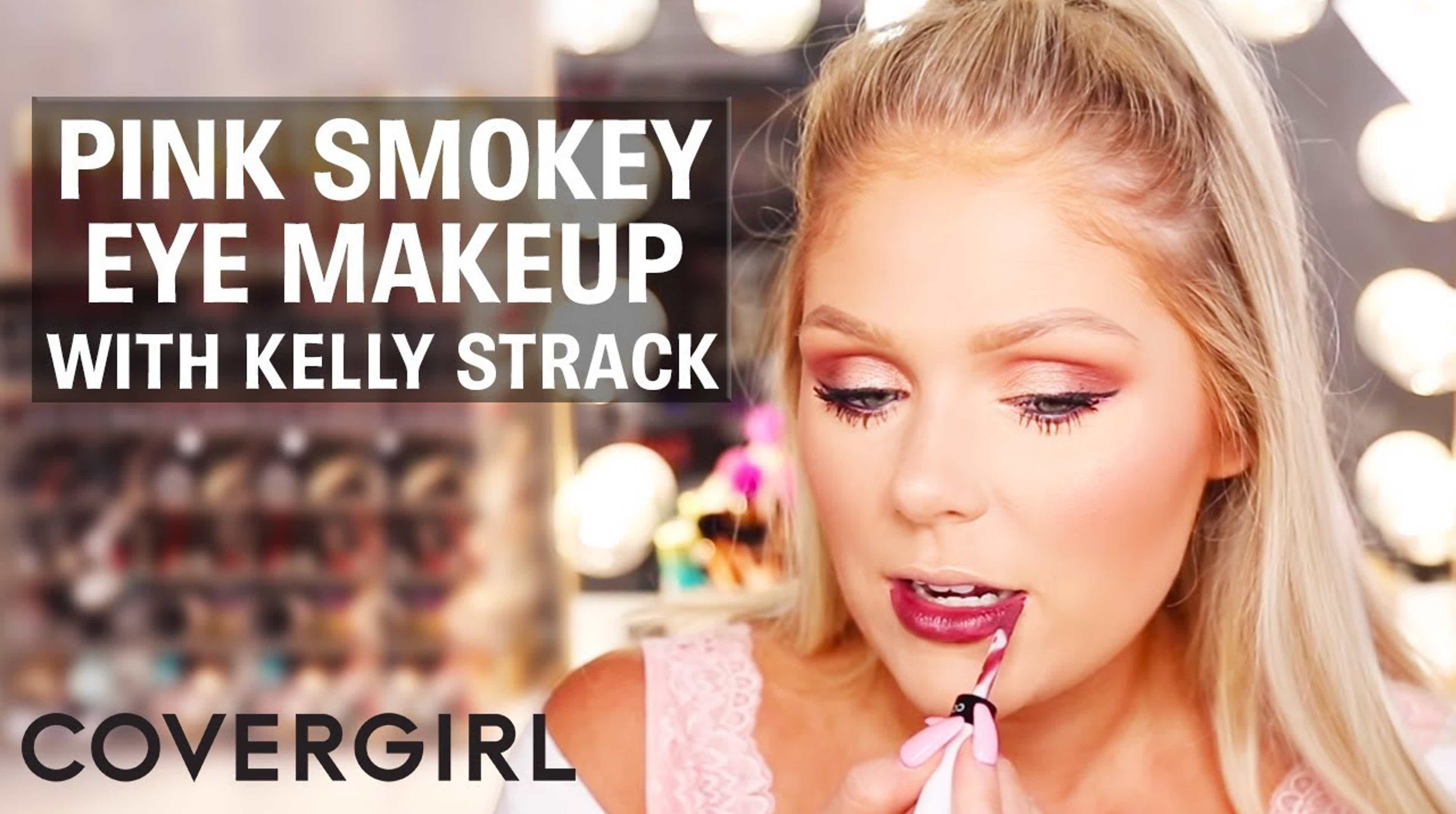 pink-smokey-eye-tutorial-2.jpg Pink Smokey Eye Makeup Look with Kelly Strack